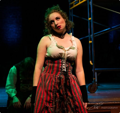 Sarah Ruth Mikulski as Lucy in The Threepenny Opera, Photo by Taylor Fiser Photography